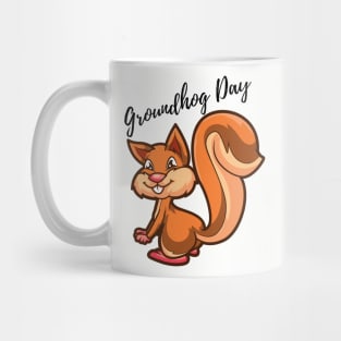 Groundhog Day Rodent Meteorologist Day February 2nd T-Shirt Mug
